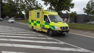 Ziekenwagen Ambulancecentrum Antwerpen met spoed vanaf het AZ Herentals