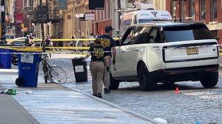 Crime Scene Unit at Fatal Soho Shooting - NYC