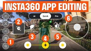 Insta360 App Editing Tutorial For Beginners