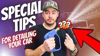 SPECIAL PRESSURE WASHER NOZZLES THAT MAKE CAR DETAILING MUCH EASIER