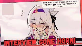 "INTERVIEW GONE HORNI?!"  || HONKAI STAR RAIL MEMES/COMIC #160