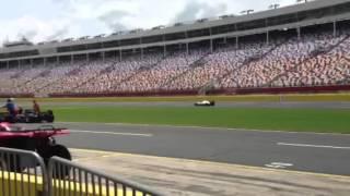 David Tallon Indy Car Driving