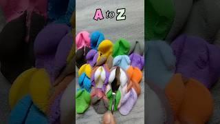 A to Z Colour Mixing #colormixing #atoz #shorts #alphabetlore