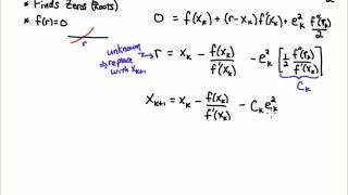 Newton Method Overview