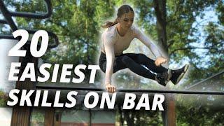 20 EASIEST DYNAMIC SKILLS ON THE BAR (anyone can learn)