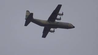 Royal Air Force Oman RAFO C 130J 525 flight test problem  Cambridge  6Dec 2024  202pm ORF7 near miss