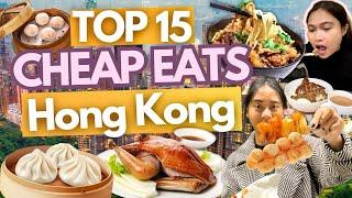 2025 Hong Kong Food Guide: 15 Must-Try CHEAP Eats (w/ Prices) • Hong Kong Best Street Food Tour