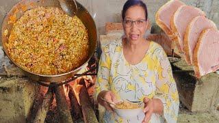 Cocinando Asopao Dominicano en el campo, La cocina de Cesarin