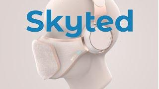  Skyted, un masque pour téléphoner partout sans être entendu