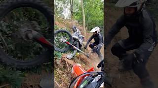 "Moped's bleiben heute ganz",naja hat nicht so geklappt#ktm#reels #fail#funny#endurofail#hardenduro