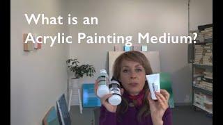 What Is an Acrylic Painting Medium?