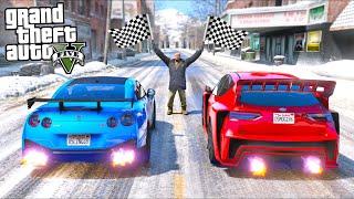 I went STREET RACING in North Yankton!! (GTA 5 Mods)