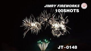 JT-0148 100SHOTS DISPLAY FIREWORKS BROCADE CROWN MINE CHRYSANTHEMUM BOUQUET