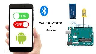 Arduino Bluetooth LED Controller with Android HC-05 Bluetooth Module | MIT App Inventor