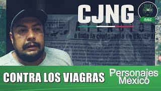 CJNG le deja mensajes al 'Gordo', Nicolás Sierra Santana, de 'Los Viagras' en Uruapan, Michoacán