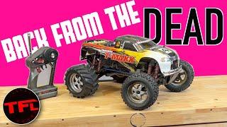 Will It Run? Traxxas T-Maxx First Cold Start After 10 Years!