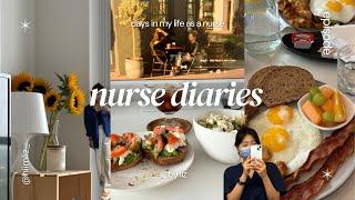 New Nurse Vlog ‍️ | NRT and Unit Nurse Review, 3 Days Off, Costco, IKEA, Friends' Birthday