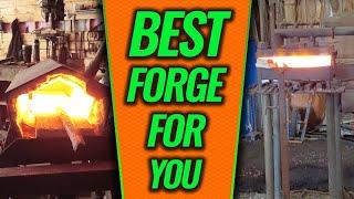 What size gas forge is right for you?