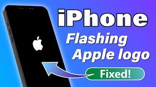 How To Fix iPhone Flashing Apple Logo On&Off After Upgrading iOS 18-5 Best Ways