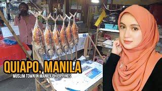 HALAL FILIPINO STREET FOOD! Quiapo Manila's MUSLIM TOWN FOOD TOUR | Manila Street Food[4K]