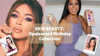 KKW Beauty: Opalescent Collection - Tutorial + Lip Swatches!