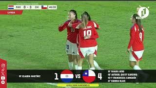 #ResumenP11 Paraguay 1-4 Chile Amistoso FIFA Femenina 12-07-2024 RESUMEN COMPACTO COMPLETO