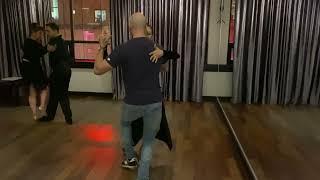 Rachid & Paulina (Argentine Tango Social) at La Onda Social on February 11 2023