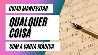 COMO ESCREVER  A CARTA MÁGICA NA LEI DA ATRAÇÃO - Por Mentora Ellen