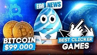  BITCOIN KEEP SMASHING RECORDS! CLICKER GAMES are TAKING OVER the GAMING INDUSTRY - EGG NEWS