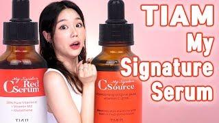 2 Popular Vitamin Serums! Tiam’s C Source & Red C Serum Comparison