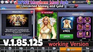 WWE Mayhem Mod Apk v.1.85.125 | WWE Mayhem Unlimited Money and Gold v.1.85.125 | WWE Mayhem Hack 