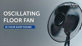 Oscillating Floor Fan Sleep Sound - 10 Hours - Black Screen