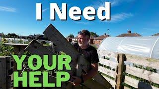 Please Help Me! | Allotment Gardening With Tony