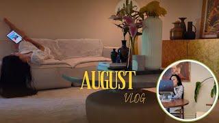 August Vlog | New Vintage Camera| Rhode Beauty