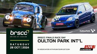 BRSCC LIVE | FINALS RACE DAY @ OULTON PARK | 26TH OCTOBER 2024