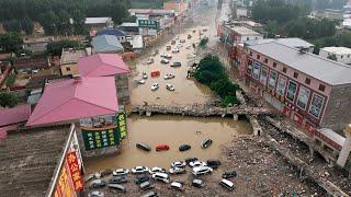 China in chaos! Extreme rainfall causes worst flooding, entire cities trapped