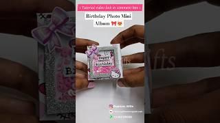 Cute tiny album/Mini photo album/birthday gift idea/ Tutorial