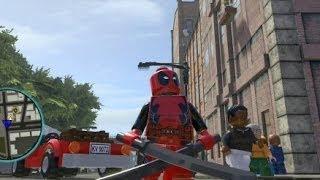 LEGO Marvel Super Heroes (PS4) - Deadpool Free Roam Gameplay