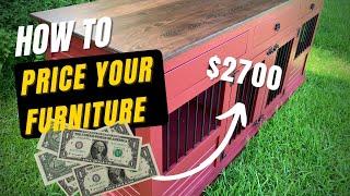 How I Price Custom Furniture Projects - Pricing Woodworking Projects