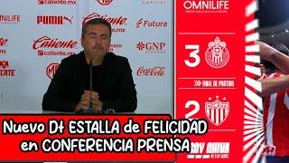 Ultima HORA! Nuevo DT de CHIVAS Rompe el SILENCIO tras La VICTORIA! ESTALLA de FELICIDAD REMONTADA