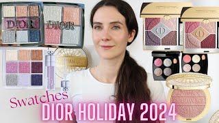 Dior Holiday 2024 Makeup collection Swatches and Preview & more Holiday makeup & Chanel Spring 2025