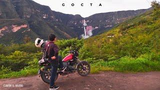 Catarata GOCTA en moto, 1 y 2 caída. Clinton el Viajero