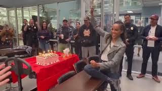 The Rookie S7 BTS - Mekia's Birthday on Set