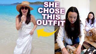 My Sister Picks My Cruise Outfits - Merrell Twins