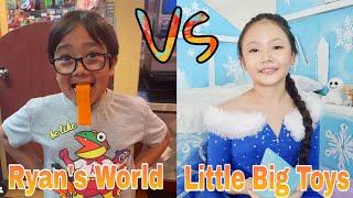 Ryan's World (Ryan ToysReview) vs Little Big Toys (Bug) Comparing Age, Net Worth, Hobbies, Height