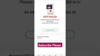 Easypaisa otp Failed Solution #easypaisaotp #easypaisaapp #easypaisa