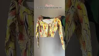 Tops from Meesho || Link in community post #meesho #meeshohaul #youtubeshorts