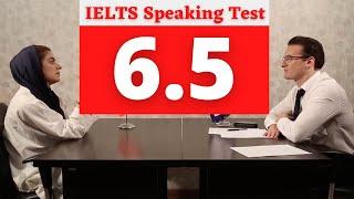 IELTS Speaking test band score of 6.5 with detailed feedback