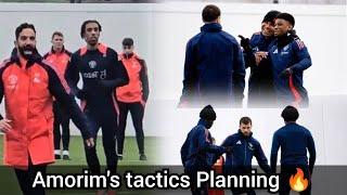 Master Plan working: RUBEN AMORIM 2nd Training | Amad Dialo, Mainoo, Yoro, Fernandez, Casemiro, Shaw