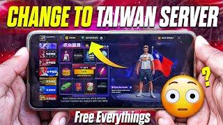 How To Change Free Fire Server To Taiwan Server